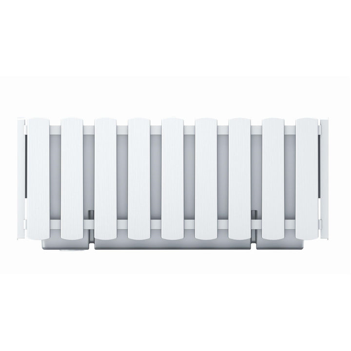 Boardee erkélydoboz Fencycase fehér DDEF400-S449