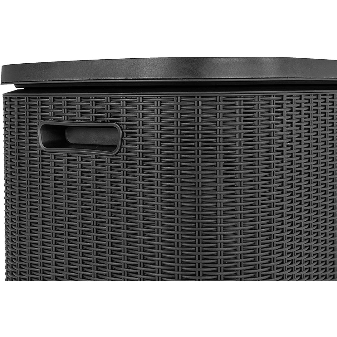 Keter kerti bár 2in1 asztal, bár tárolóedénnyel Bevy Cool Bar Rattan bárpult
