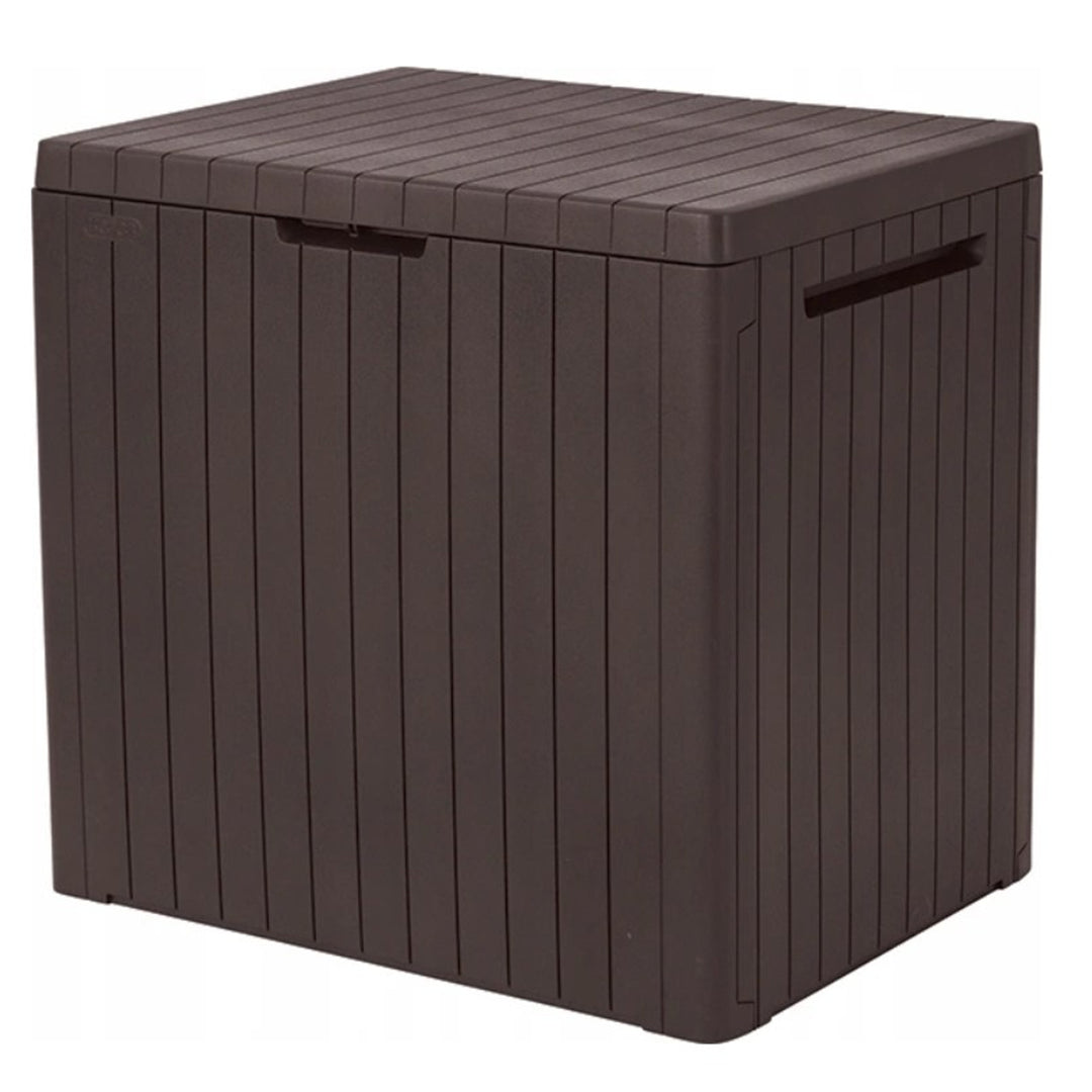 Keter alacsony hőmérsékletű és UV-álló kerti doboz City Storage Box 113L