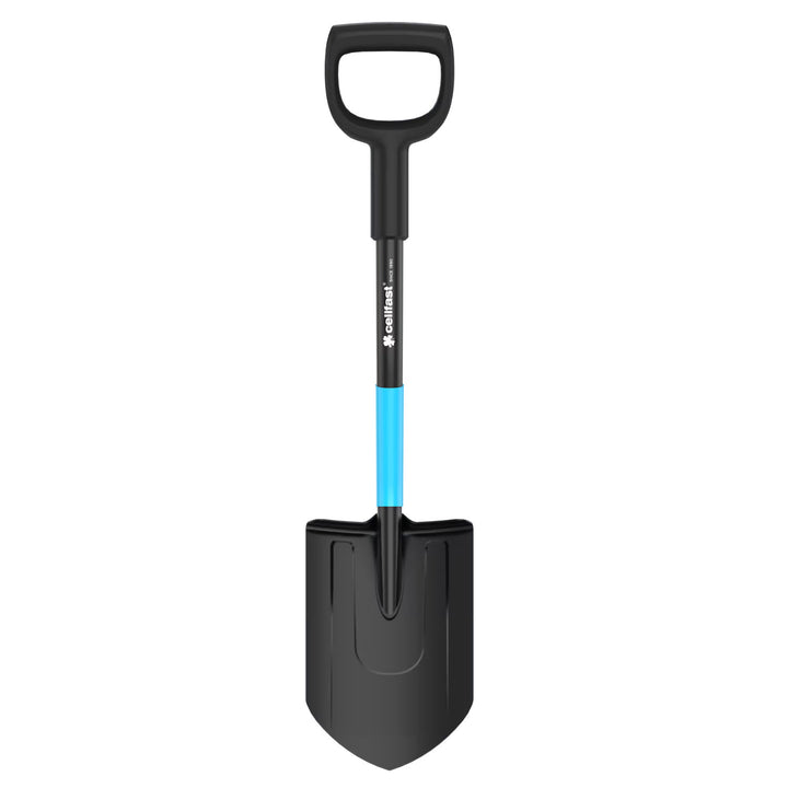 Cellfast rövid lapát, kemény talajban való munkavégzéshez, hossza 78 cm, bóros acél, CELLPRO