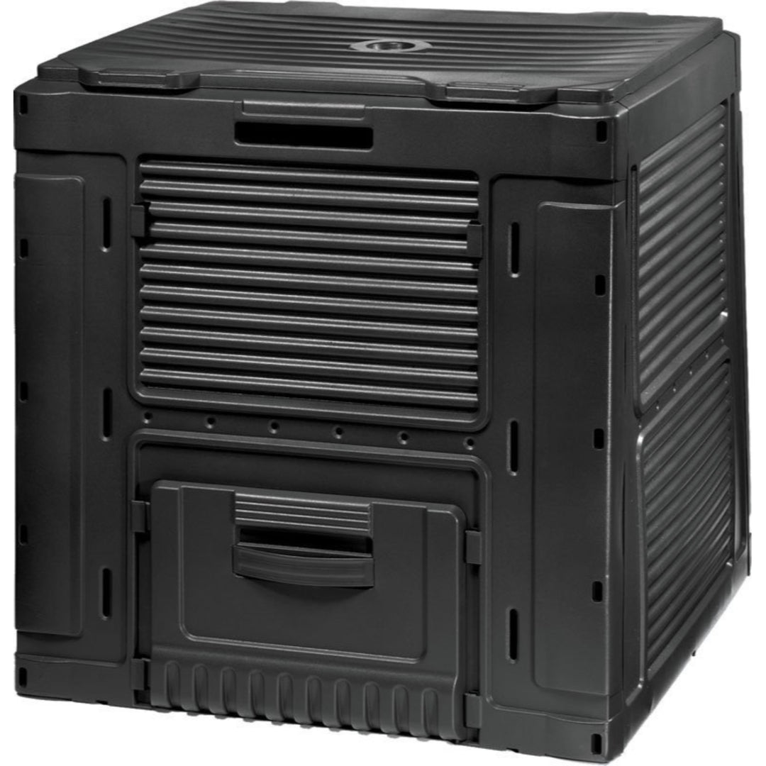 Komposztáló talppal Keter E-COMPOSTER 470L fekete 231415