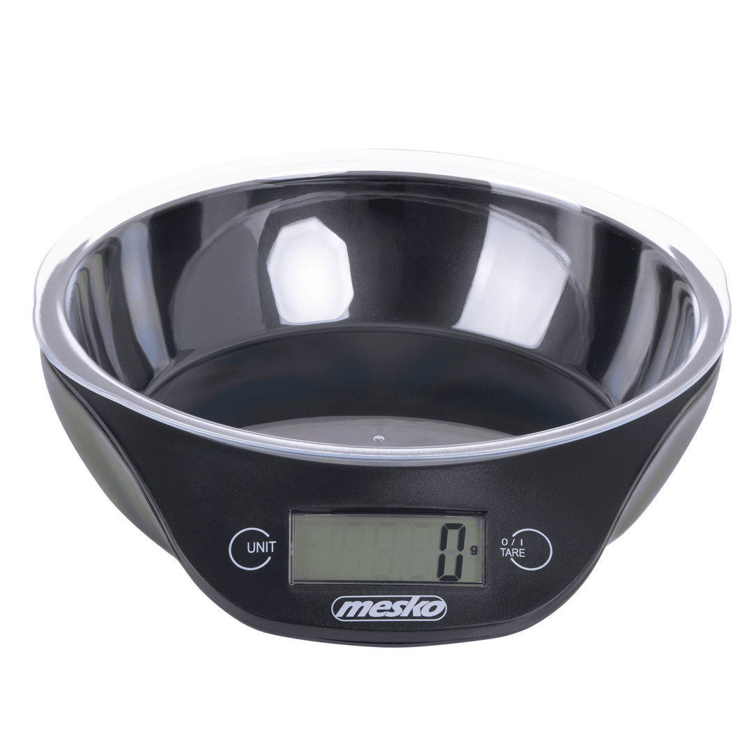 Mesko MS 3164 konyhai mérleg tállal, 5 kg maximális terhelhetőséggel