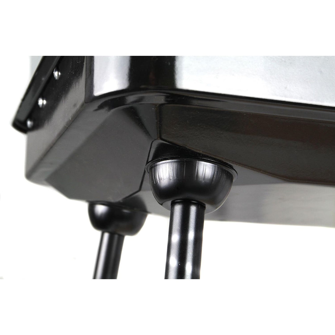 Master Grill téglalap alakú faszéngrill tál 58x38cm 2 polcok kerekek MG905