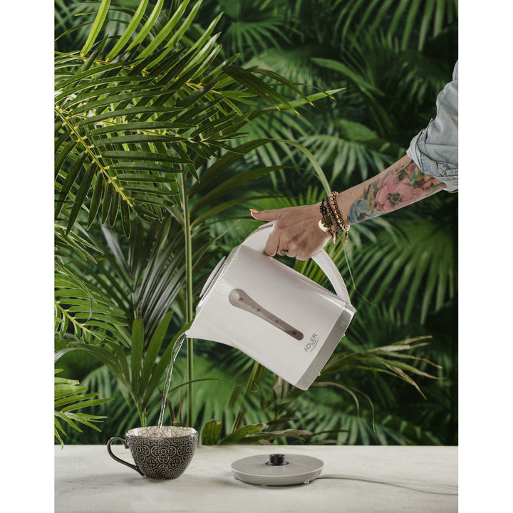 Nagy XXL 2.5L elektromos vízforraló Adler AD 1244 teljesítmény 2200W