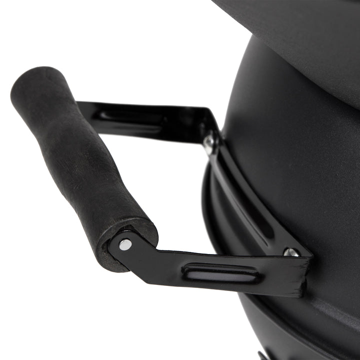 Faszénes hordógrill 35,5cm átmérőjű Master Grill MG630