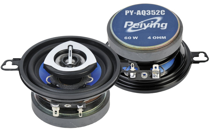 Autós hangszórók PY-AQ352C 3,5 "teljesítményű 60W Peiying