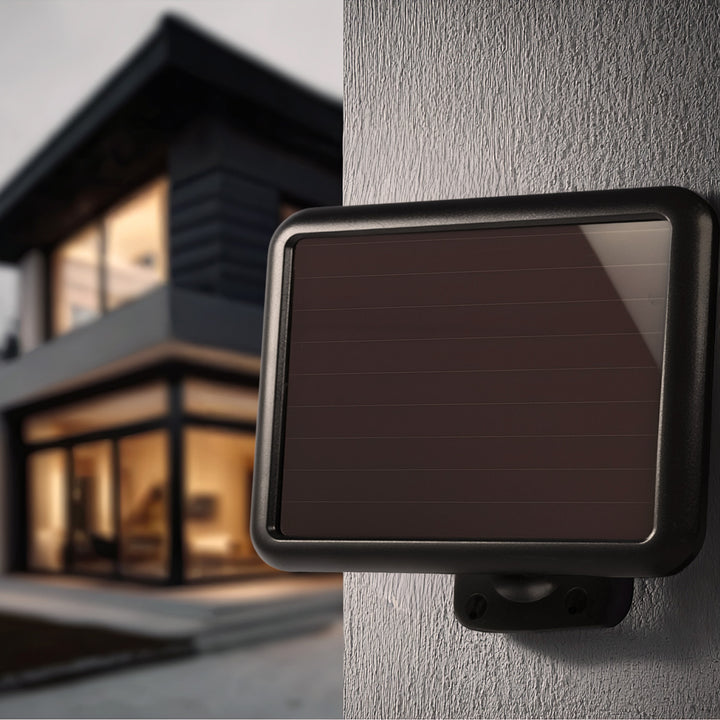 Napelemes LED reflektor mozgásérzékelővel Maclean Energy IP44, 6W, 360lm, 6000K hideg fehér, Li-ion újratölthető akkumulátor 2400 mAh, 5.5V DC MCE442