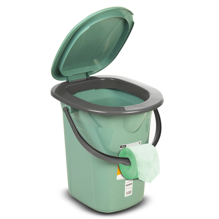 GreenBlue GB320GG zöld-szürke utazó WC
