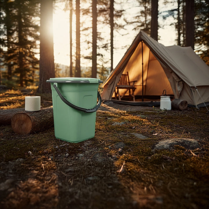 GreenBlue GB320GG zöld-szürke utazó WC