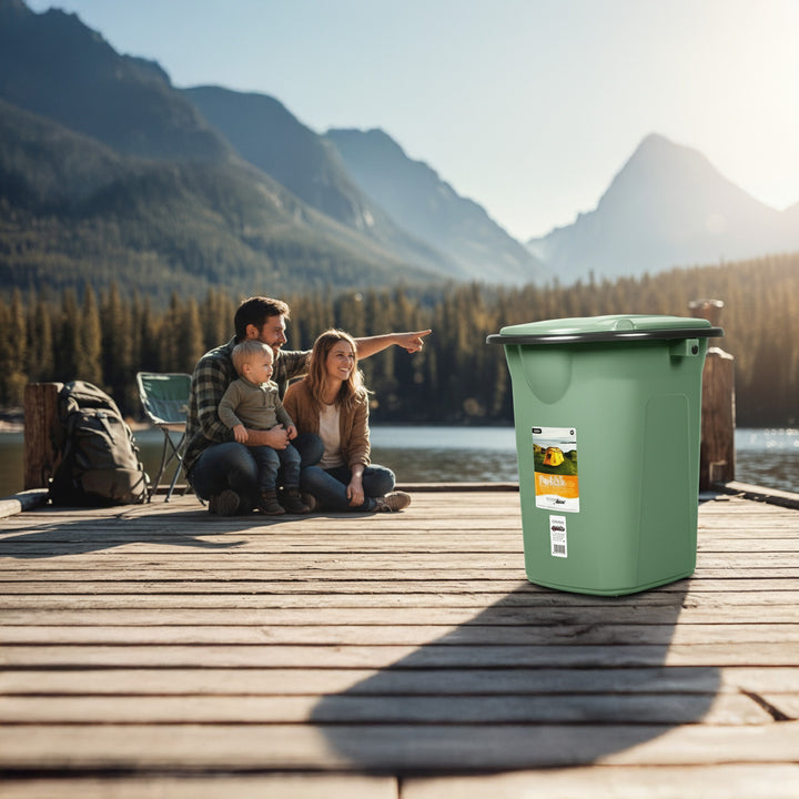 GreenBlue GB320GG zöld-szürke utazó WC