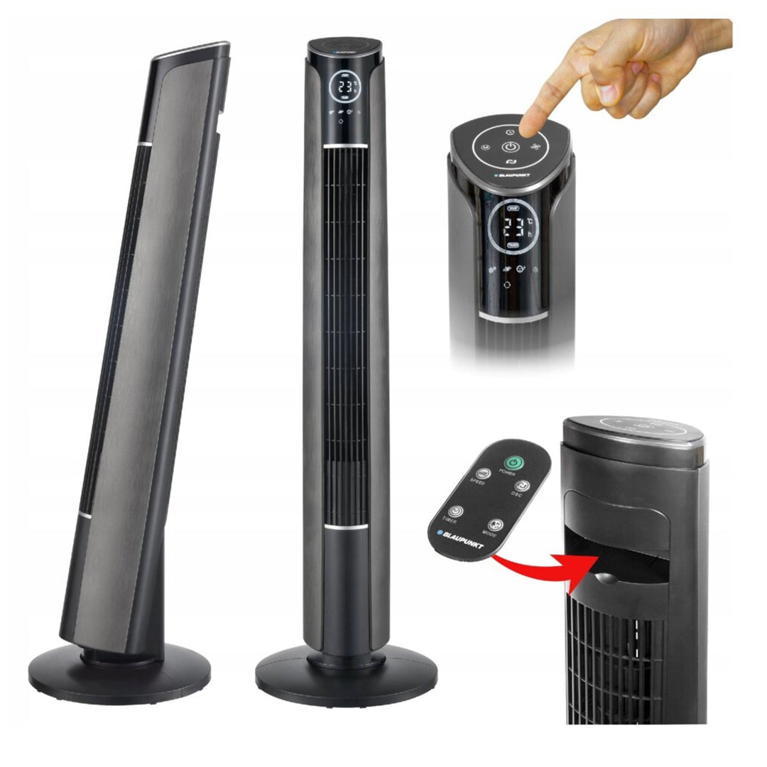 Oszlopventilátor LCD kijelzővel és távirányítóval Blaupunkt AFT801