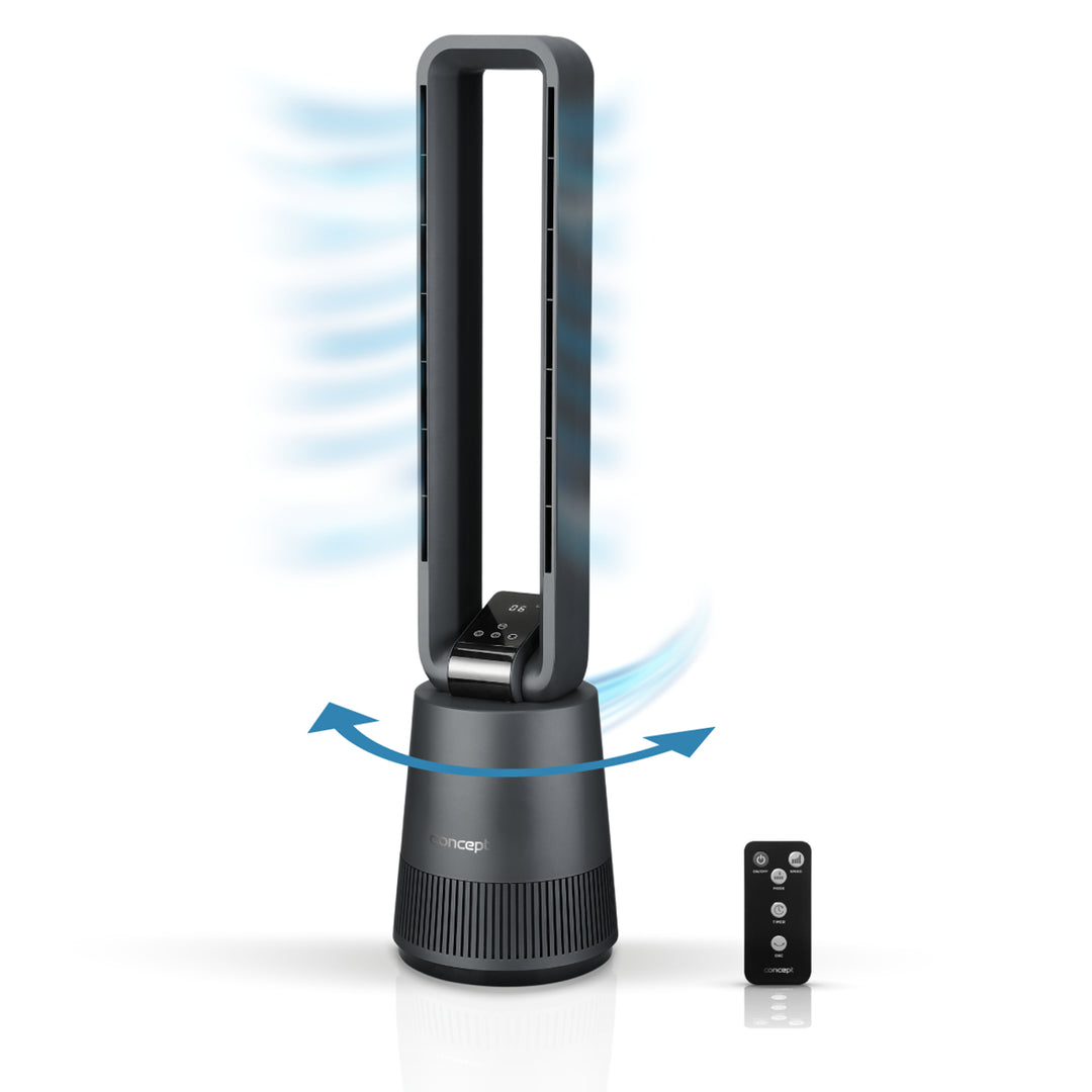 Oszlopventilátor Concept VS5140 távirányító LED kijelzővel