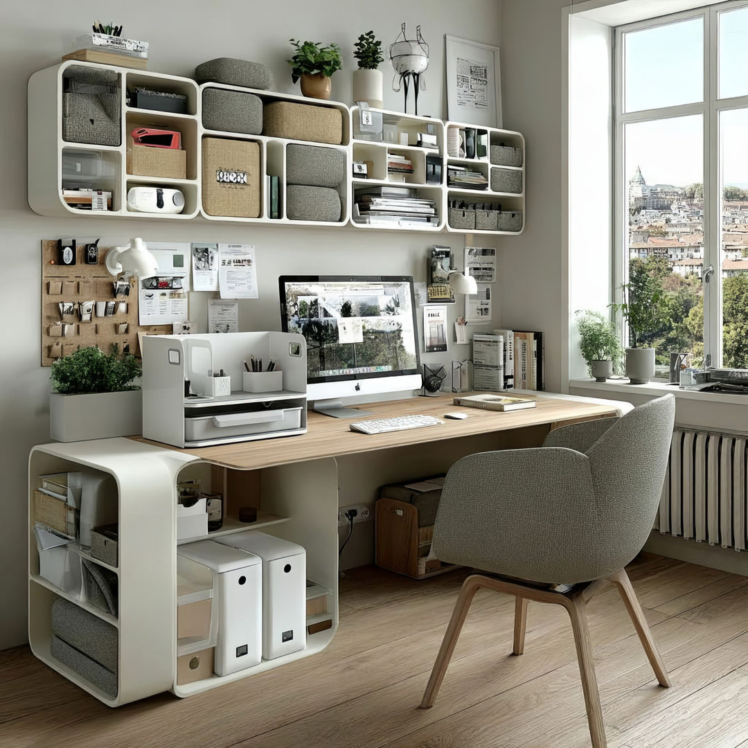 Ergo Office ER-440 Íróasztal-szervező fiókkal és polccal 10 kg-ig ER-440