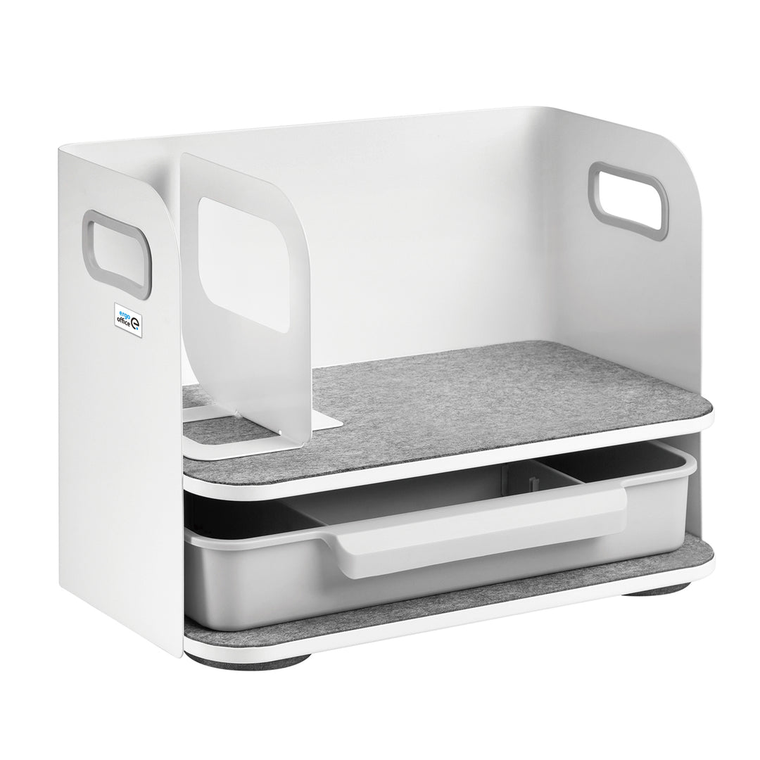 Ergo Office ER-440 Íróasztal-szervező fiókkal és polccal 10 kg-ig ER-440