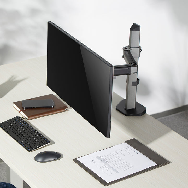 Deluxe Ergo Office csuklós monitor tartó, 17"-32", max. 9kg, ER-448