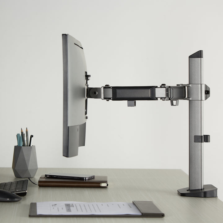 Deluxe Ergo Office csuklós monitor tartó, 17"-32", max. 9kg, ER-448