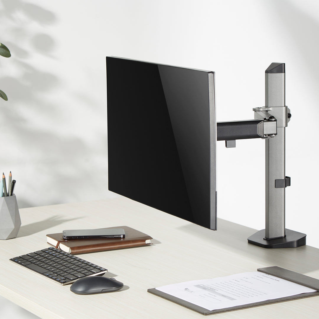 Deluxe Ergo Office csuklós monitor tartó, 17"-32", max. 9kg, ER-448