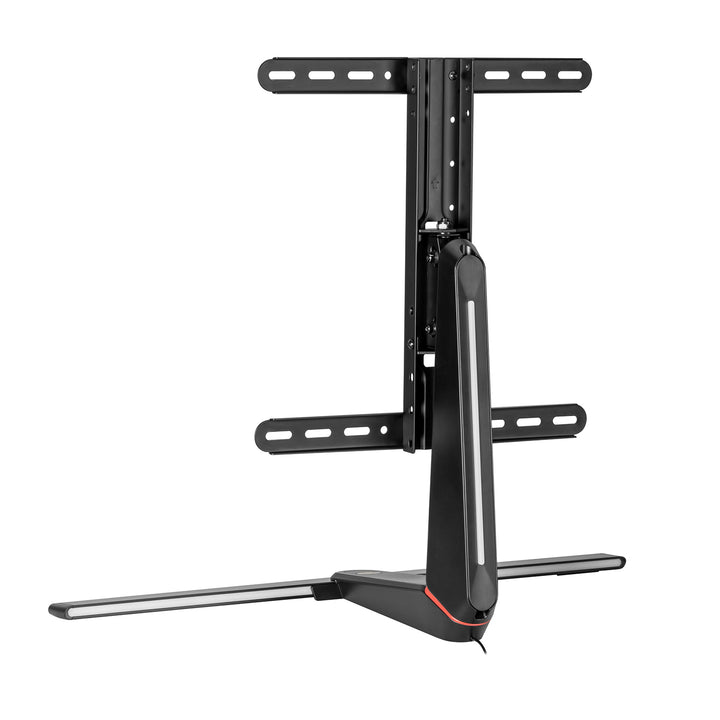 NanoRS játékmonitor állványtartó, állítható magasságú, RGB LED, 32-55", max. VESA 400x400, max. 40kg, RS167