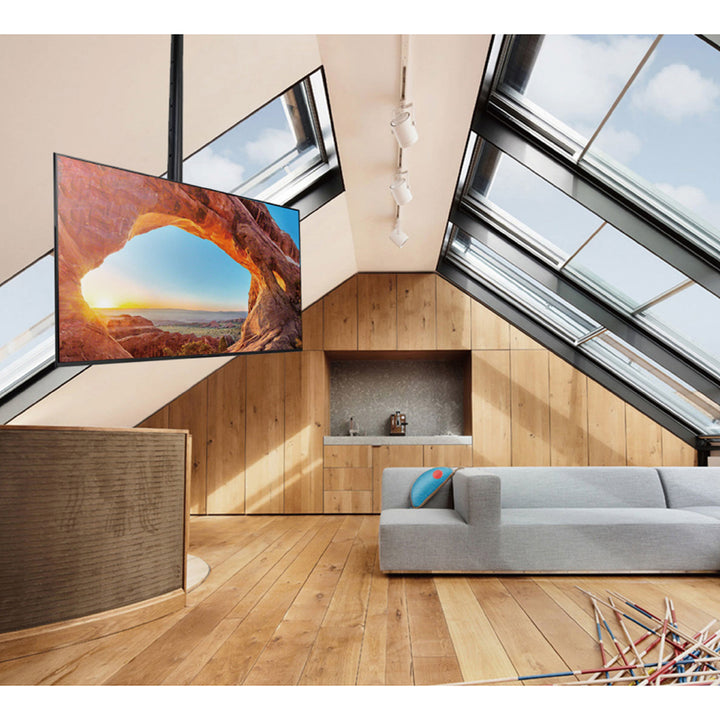 Maclean mennyezeti tartó TV-hez, VESA 400x400, 32"-50", távolság a mennyezettől 717-1017mm, max 35kg, MC-943