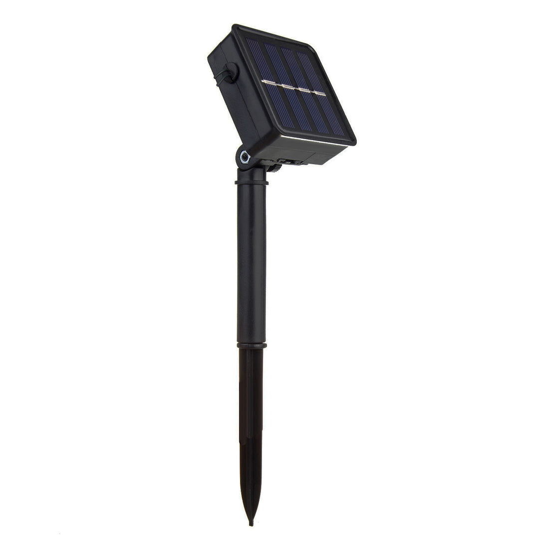 Maclean napelemes LED világítás, 2,4 m hosszú, 144 LED, 8 RGB jégcsap, leeső jégcsap üzemmód, Li 800mAh akkumulátor, MCE412