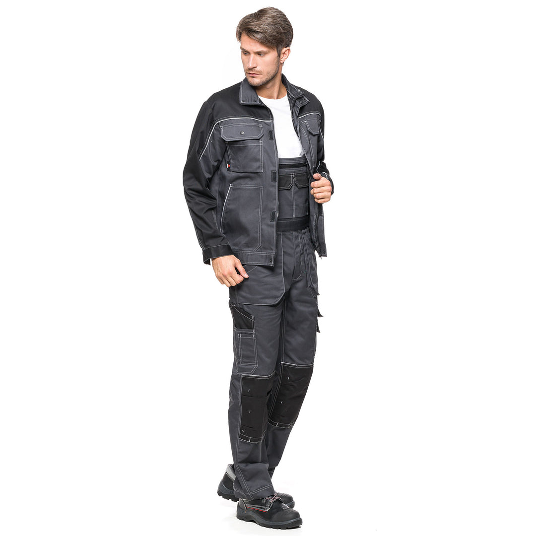 HELIOS GARDEN PANTS Szürke és fekete Méret 54 (98-103)