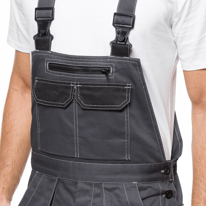 HELIOS GARDEN PANTS Szürke és fekete Méret 54 (98-103)