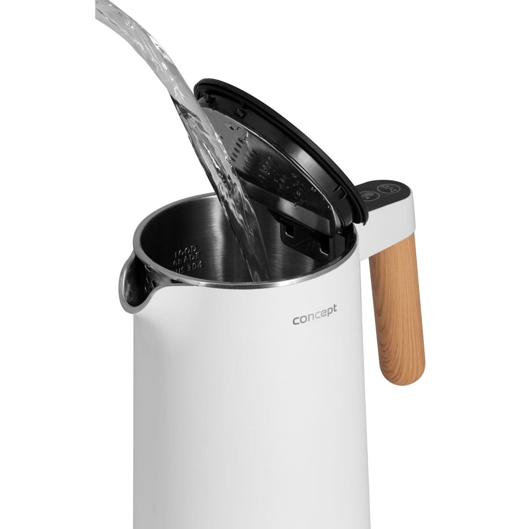 Elektromos vízforraló hőmérséklet-szabályozóval 1.5L Concept RK3300