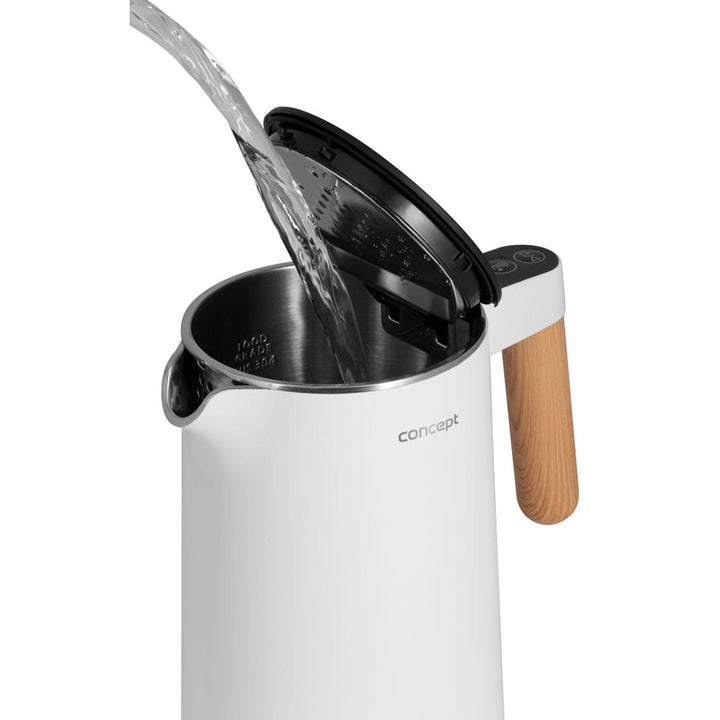 Elektromos vízforraló hőmérséklet-szabályozóval 1.5L Concept RK3300