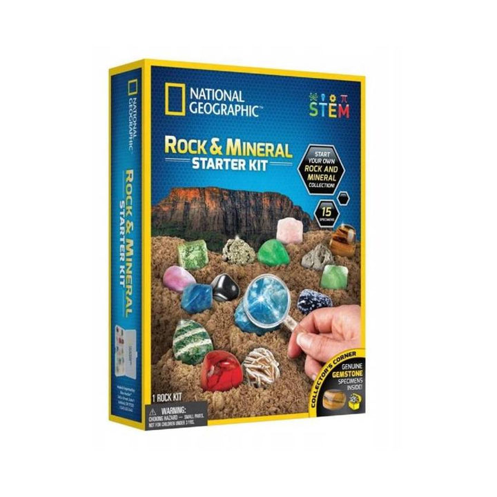 National Geographic - Kőzet + Ásvány Starter Kit