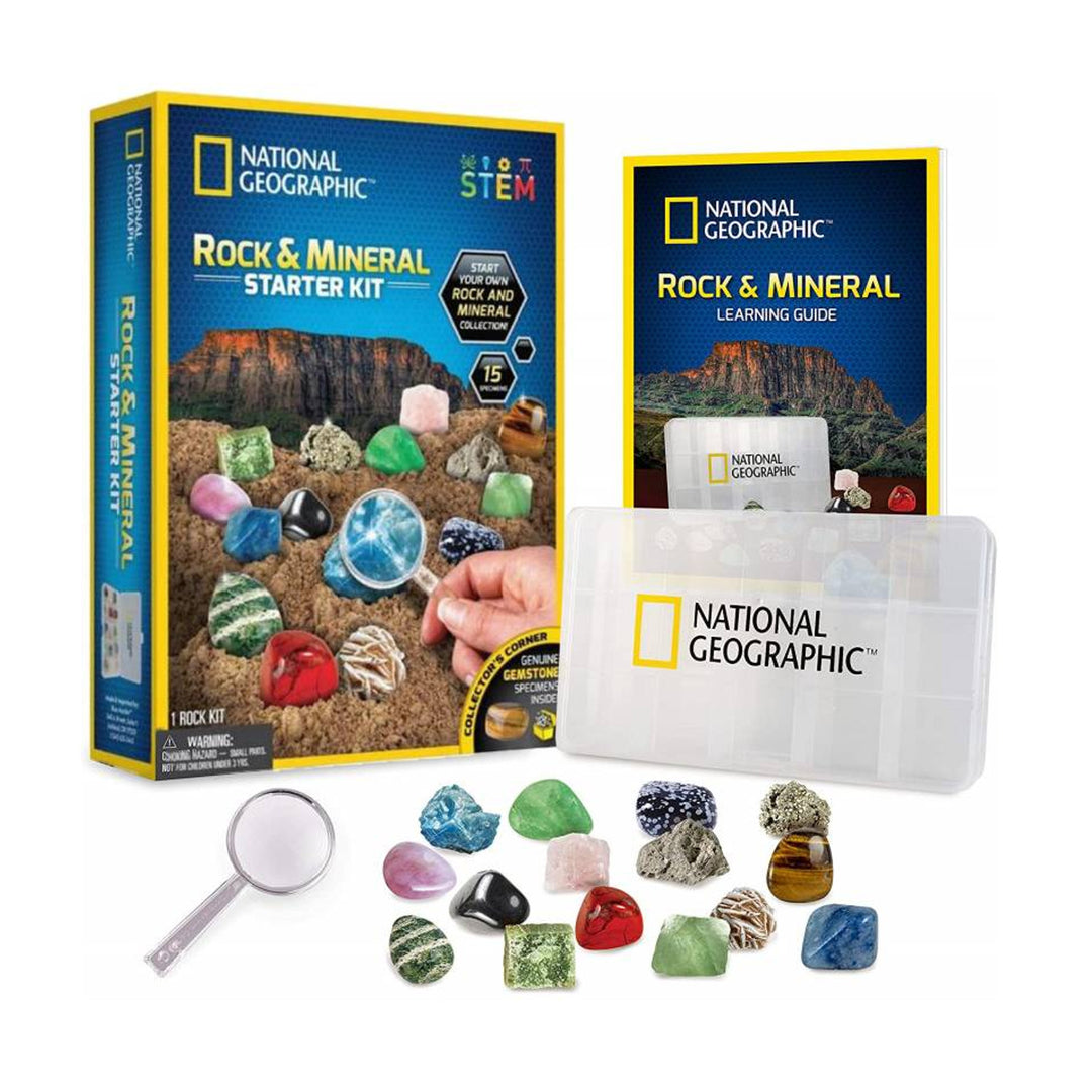 National Geographic - Kőzet + Ásvány Starter Kit