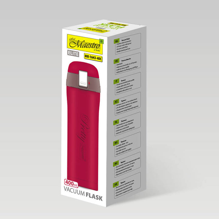 Maestro Pretty rozsdamentes acél 400ml-es termosz bögre