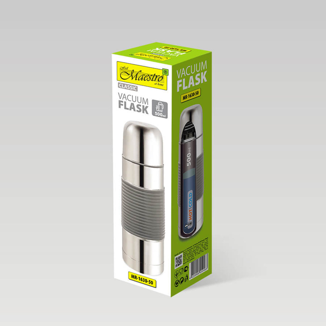 Termosz 500ml Maestro MR-1630-50 25x7cm rozsdamentes acélból készült 500ml-es termosz MR-1630-50 25x7cm