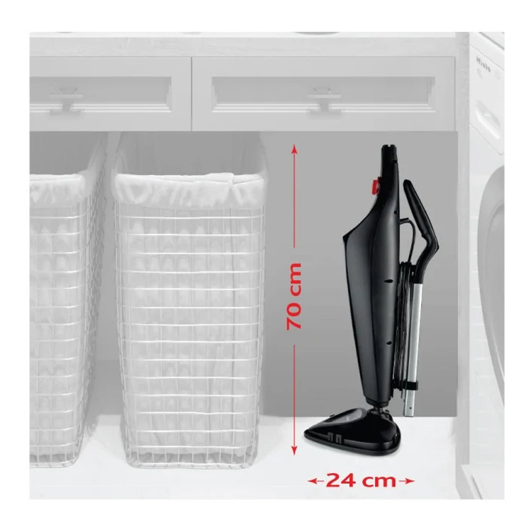 Vileda Steam Plus Compact gőzmosó, 1550 W teljesítmény, 400 ml-es tartálykapacitás, 2 betét,