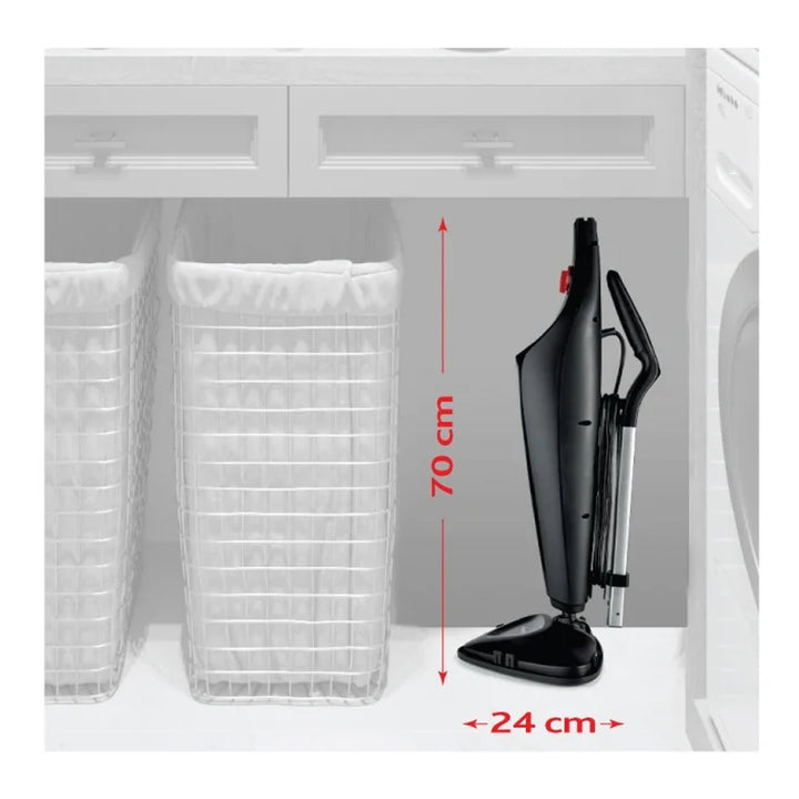 Vileda Steam Plus Compact gőzmosó, 1550 W teljesítmény, 400 ml-es tartálykapacitás, 2 betét,
