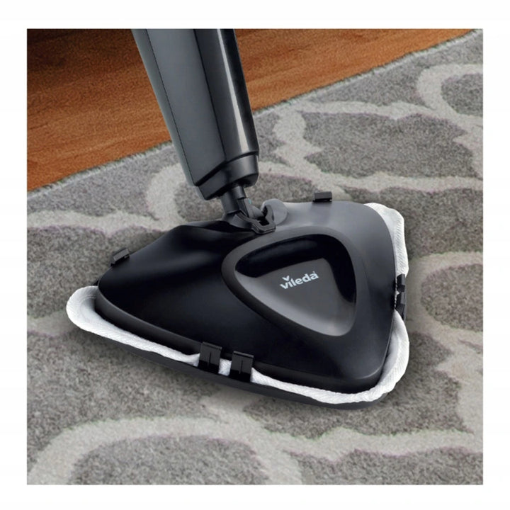 Vileda Steam Plus Compact gőzmosó, 1550 W teljesítmény, 400 ml-es tartálykapacitás, 2 betét,