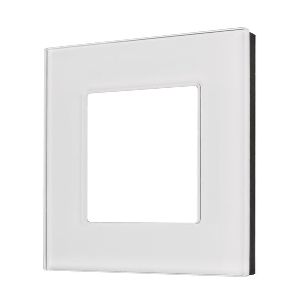 Maclean üvegkeret, szimpla, fehér, 86x86mm, MCE730W