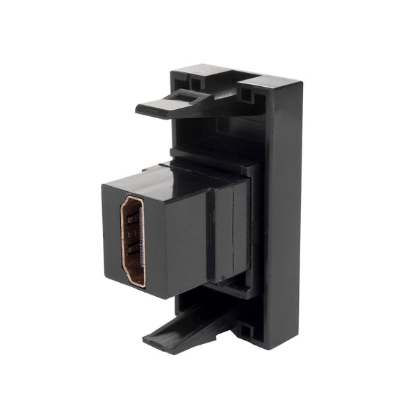 Maclean HDMI fali aljzat, szimpla, fekete, MCE720B