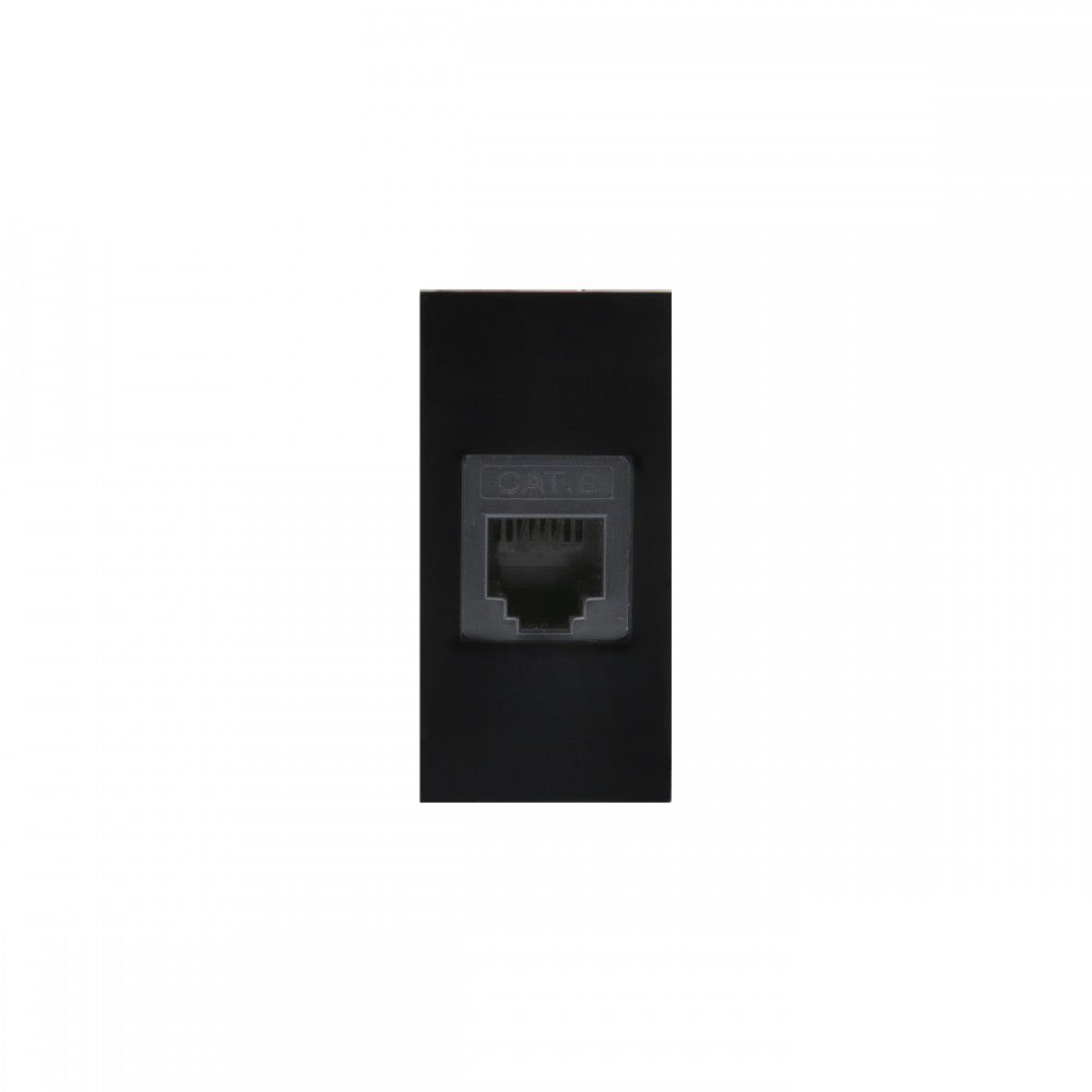 Maclean LAN aljzatmodul, egyszemélyes, fekete, MCE725B