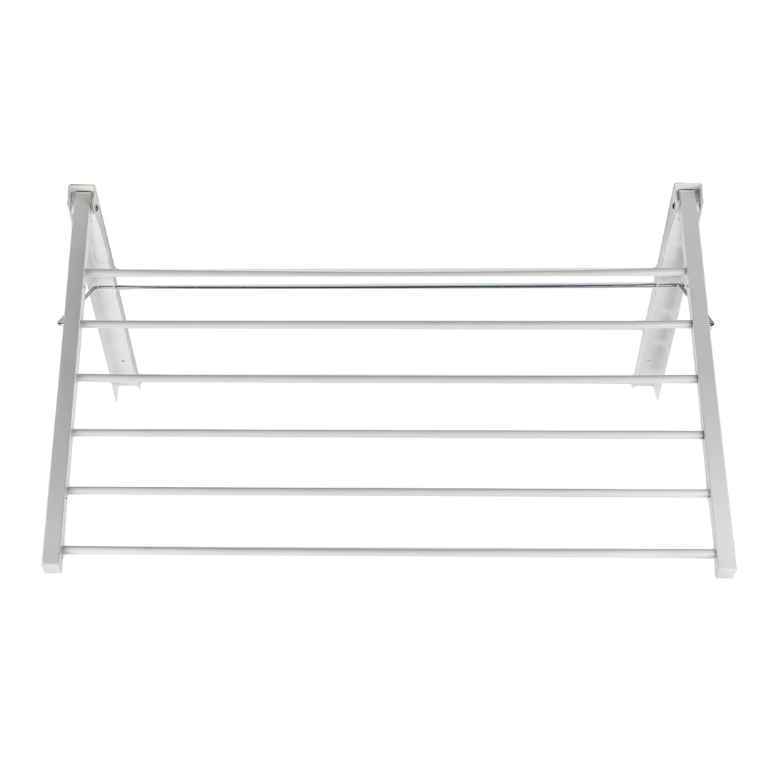 Falra szerelhető összecsukható fürdőszobai szárító. Majka 80 cm fehér