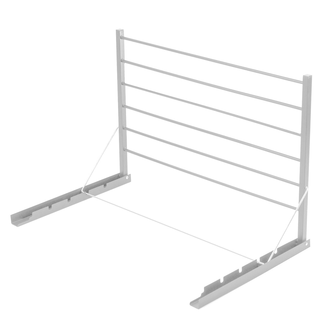 Falra szerelhető összecsukható fürdőszobai szárító. Majka 80 cm fehér