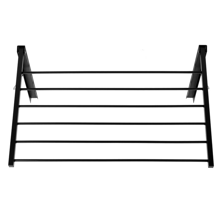 Falra szerelhető összecsukható fürdőszobai szárító. Majka 80 cm fekete