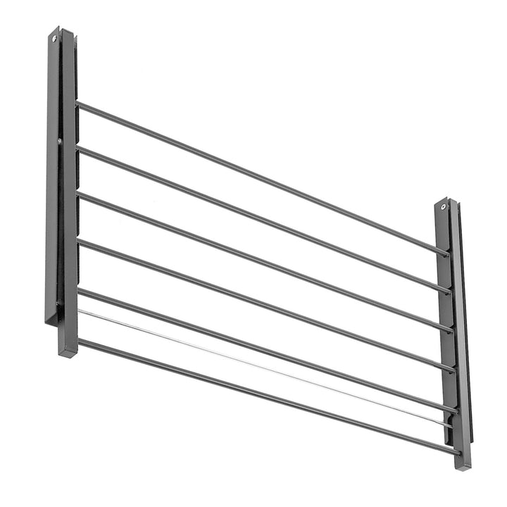 Falra szerelhető összecsukható fürdőszobai szárító. Majka 60 cm ezüst