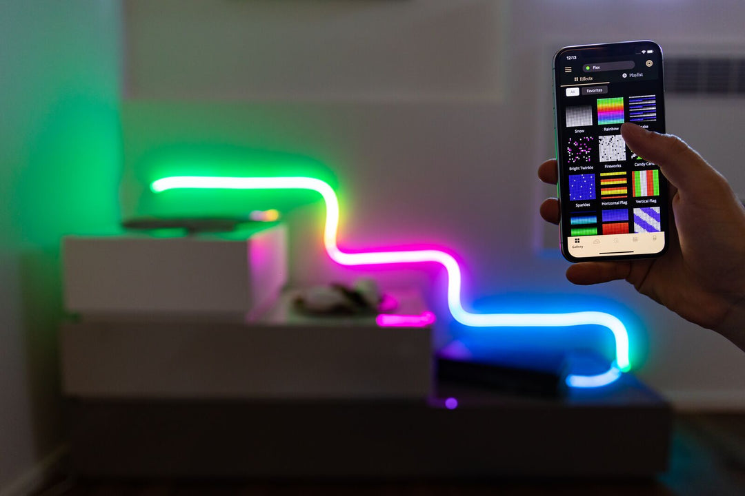 Rugalmas cső smart Twinkly Flex RGB 2m - 2. generáció