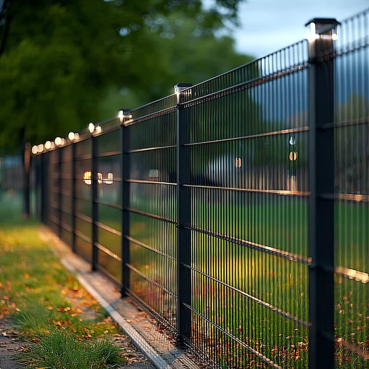 LED pólus napelemes lámpa 100*100 Greenblue GB128 - borítékos előtető