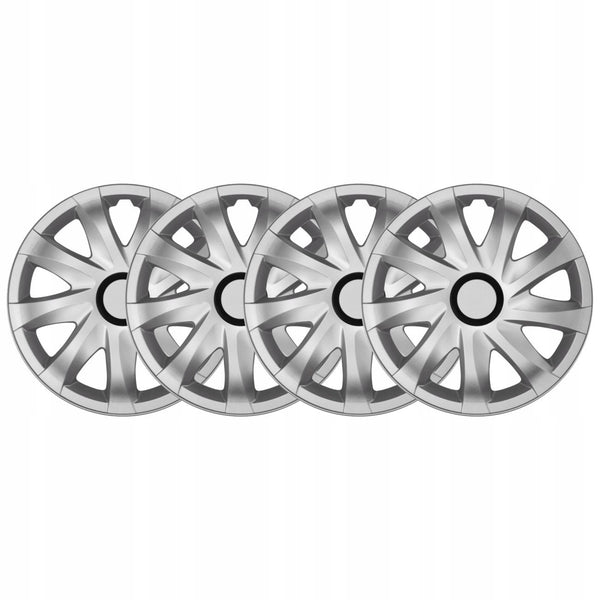 Kupakok 14'' NRM KANDO SILVER 4 db ezüst színű