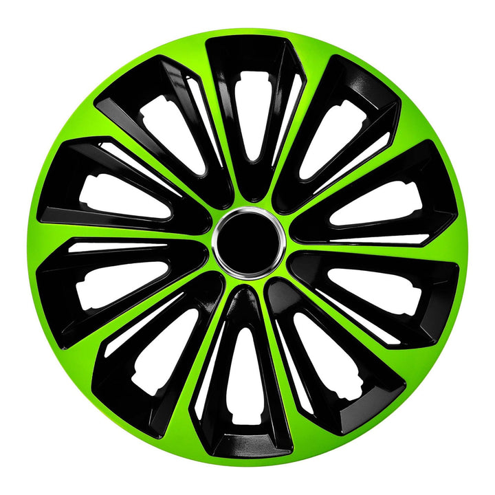 Sapkák 14'' NRM EXTRA STRONG ZÖLD FEKETE zöld-fekete 4 db