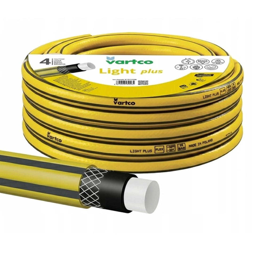 Vartco Light Plus 3/4" 50 m-es, 4 rétegű kerti tömlő