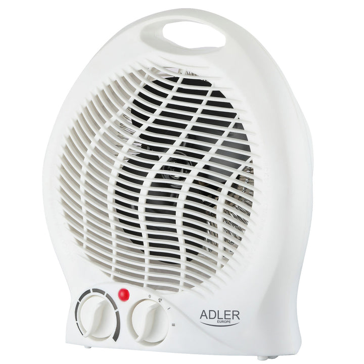 Adler fűtőventilátor, termosztát, ventilátor funkció, 2000W, fehér, AD 7728
