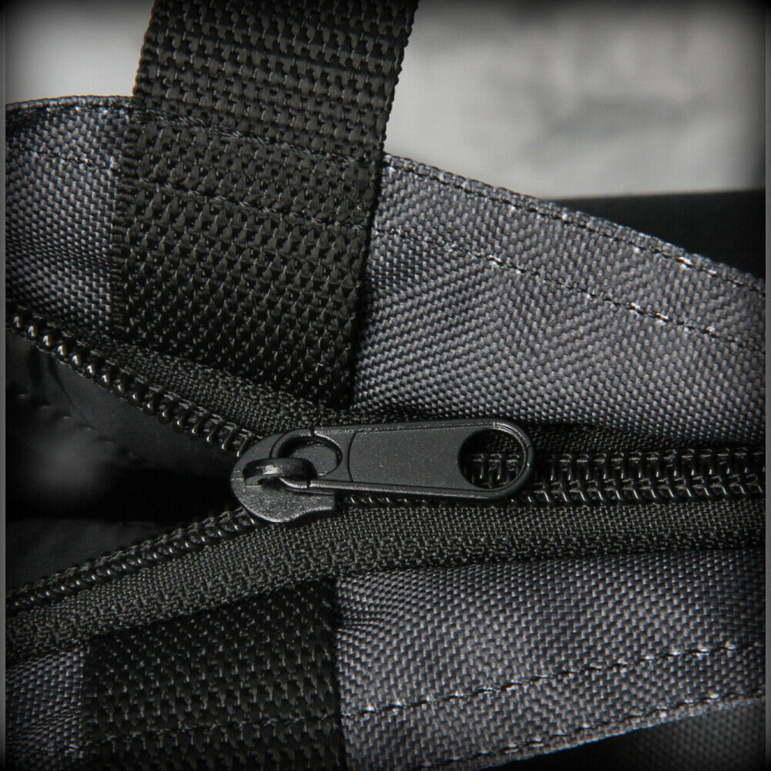 Vászon válltáska, cipzáras záródás, méretek 36x40 cm, Nero nyomtatott mintázat