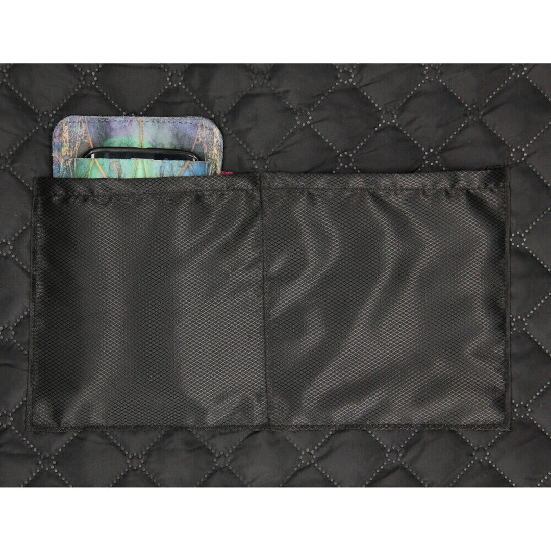 Vászon válltáska, cipzáras záródás, méretek 36x40 cm, Nero nyomtatott mintázat